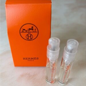Hermes parfums Eau Des Merveilles Bleue sample 2*2ml